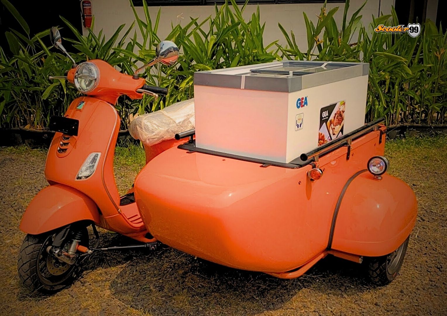 Custom Made project example 14: Sidecar Kit for Ice Cream